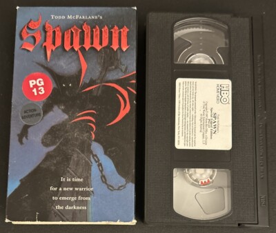 Todd McFarlane s Spawn 91345 Animated VHS Video Tape (HBO 1997 Used)