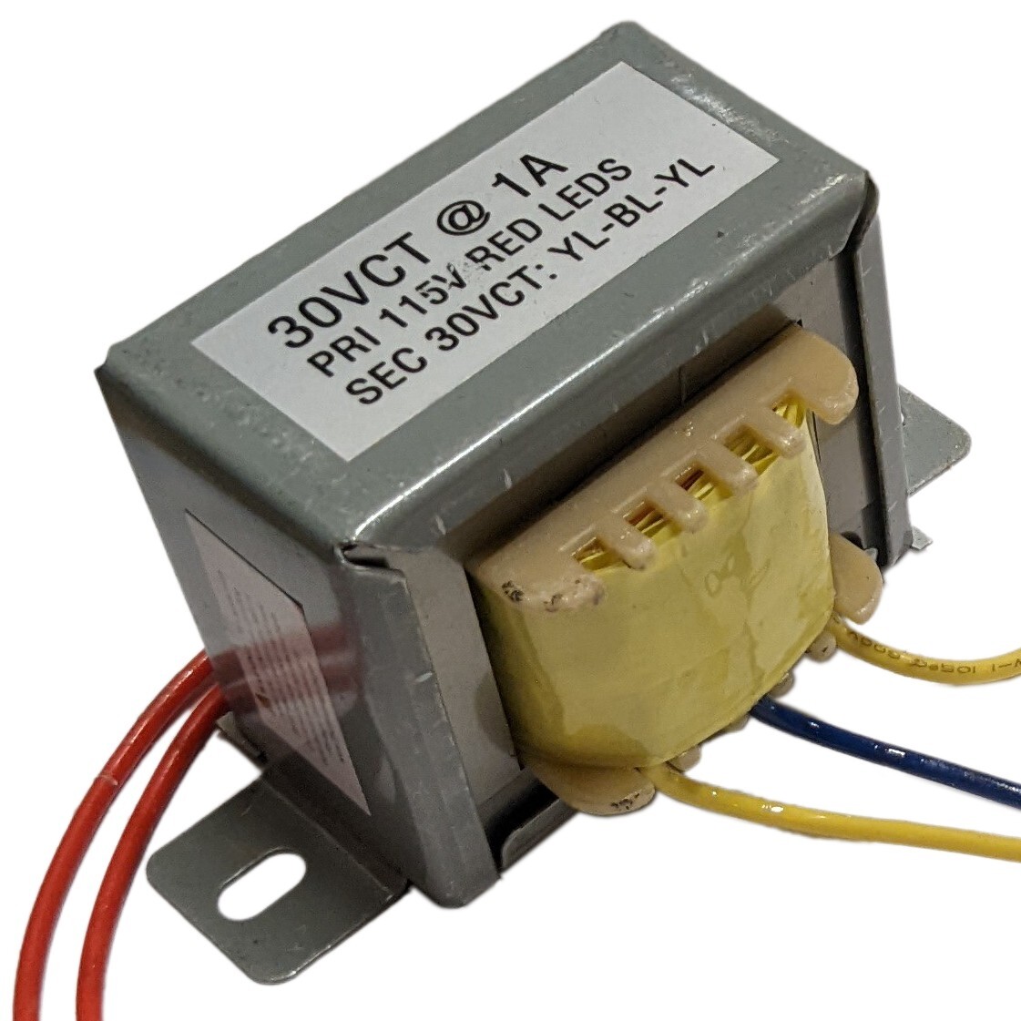 Power Transformer 30 VCT, 1A | eBay