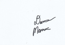 DANTE MARTIN  AUTOGRAPH SIGNED  CARD  (WRESTLING  ) 55