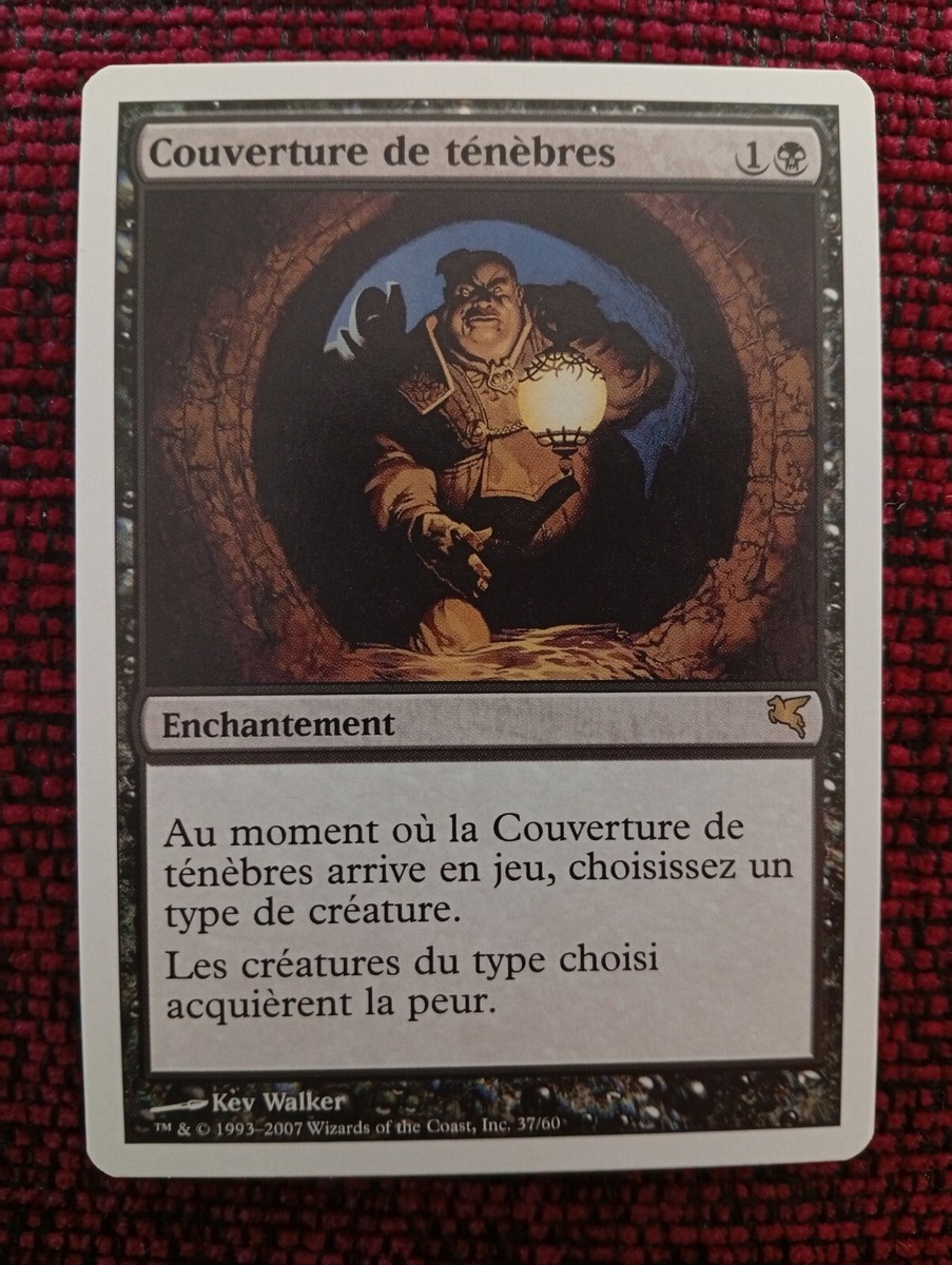 VERY RARE MTG Cover of Darkness EXC. FRENCH Salvat-Hachette 2007 WOTC | eBay VERY RARE MTG Cover of Darkness EXC. FRENCH Salvat-Hachette 2007 WOTC | eBay