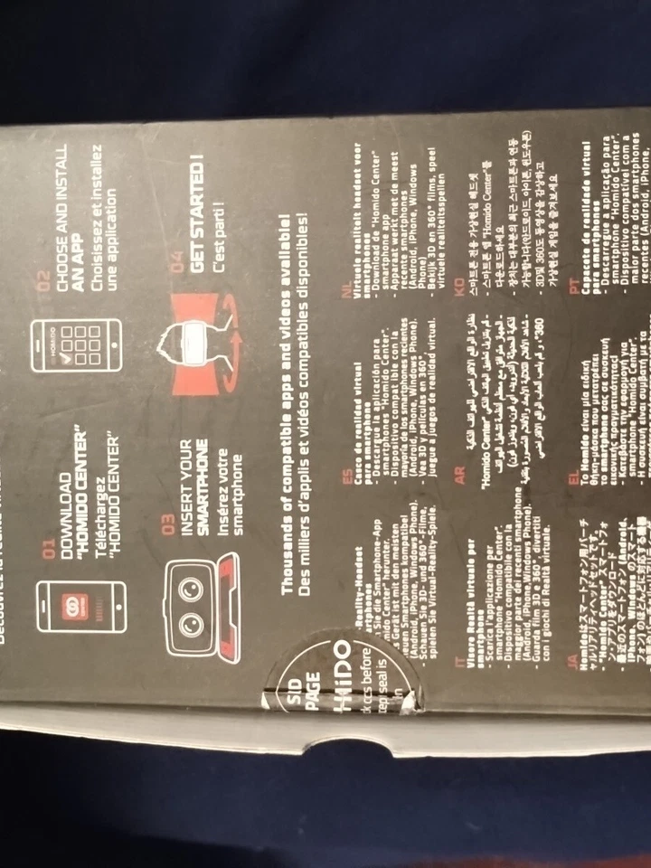 Virtual Reality Headset for SmartphoneHomido V2 VR Headset,  - Image 4 of 4