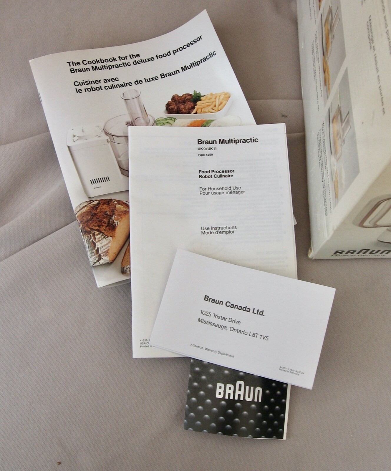 NEW Braun Multipractic UK11 Deluxe Food Processor *GERMANY* *NEW IN BOX!*