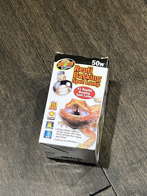 zoo med basking spot lamp 50w