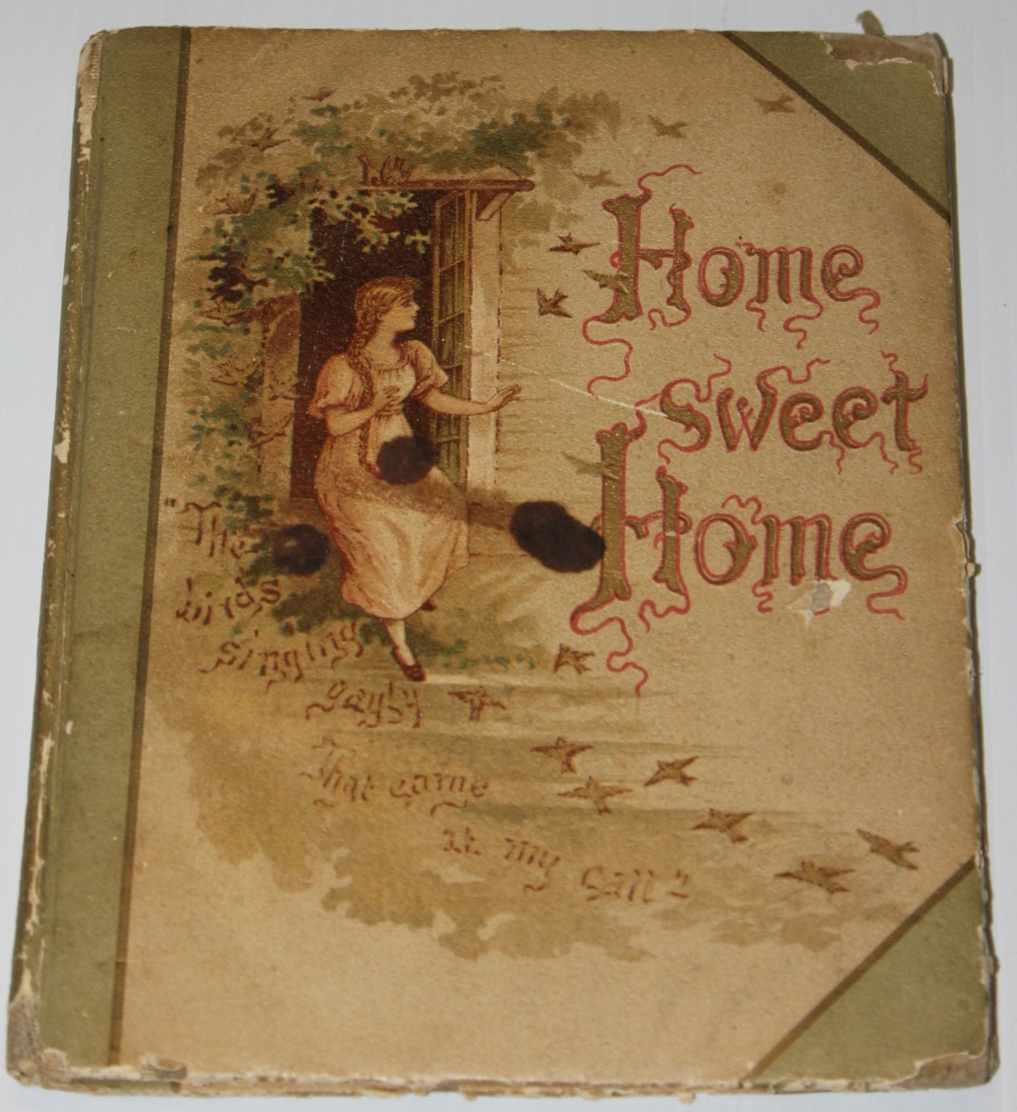 1880 Home Sweet Home John Howard Payne Engraved by Andrew 1st