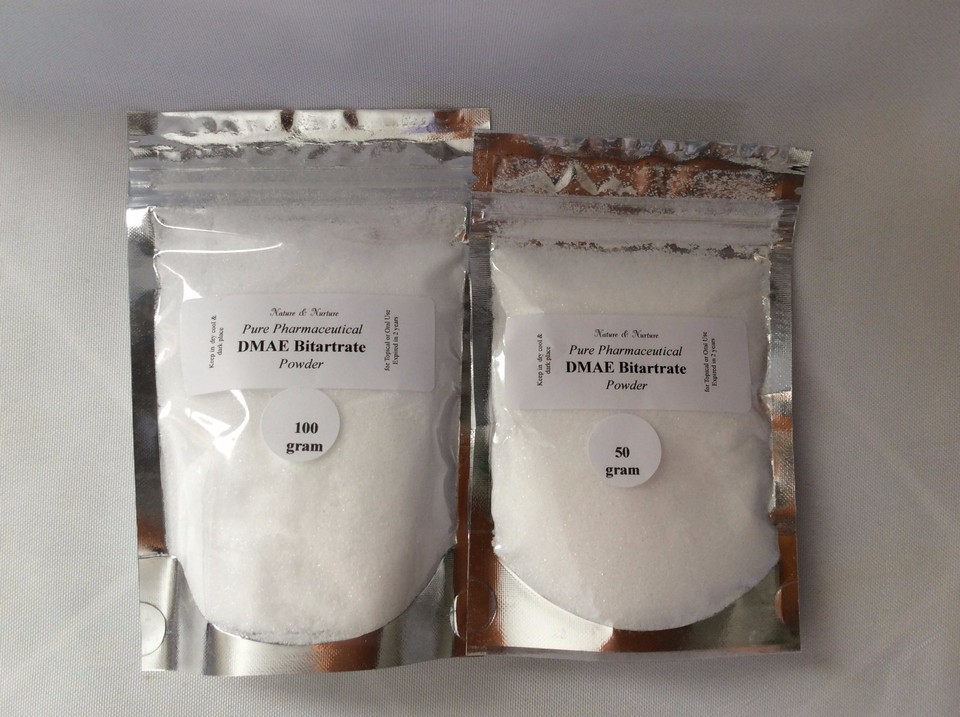 DMAE Bitartrate Powder, Pure, Skin Tightening,Wrinkle Reducing Topical
