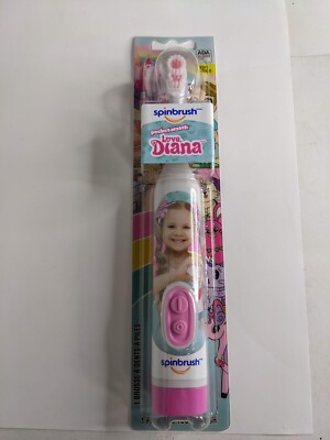 Diana toothbrush spinbrush pocketwatch from youtube pink ADA accepted