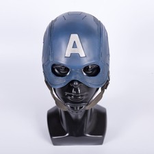 Captain America Helmet Avengers Infinity War Steve Rogers Helmet Cosplay Mask