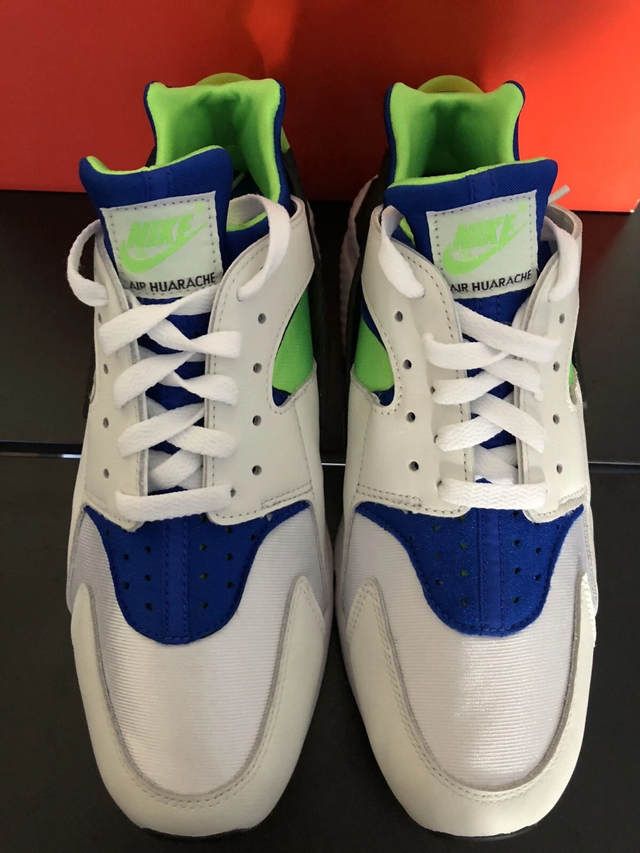 Nike Air Huarache Scream Green 2021 sz 10 Deadstock with box eBay