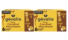 Gevalia Frothy 2-Step Espresso K-Cup® Coffee Pods & Froth Packets Kit, 6 Ct Box