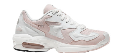 Nike Air Max 2 Light CK2602-100  White Barely Rose  Women Size 6.5 Brand New