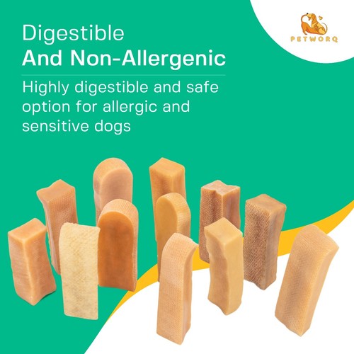 Yak Queso Himalaya Perro Mastica 100% Original Leche Entrenamiento Tratamientos Paquete de Tamaño Pequeño - Imagen 8 de 19