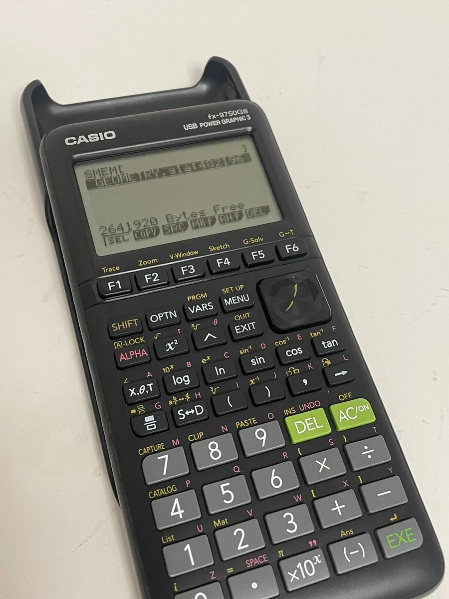 Casio top power graphic
