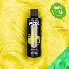 ARCTIC FOX - SEMI-PERMANENT - HAIR DYE - VEGAN  NEON MOON UV  REACTIVE