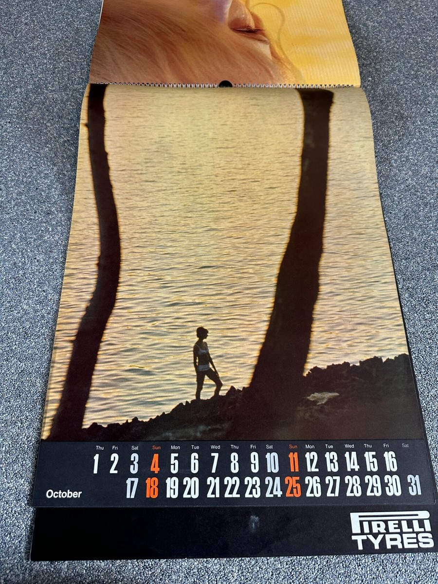 Ultra Rare Original Pirelli 1964 Original Calendar. Near Mint. | eBay