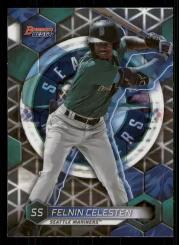 2023 Bowman's Best Top Prospects #TP-24 Felnin Celesten Rookie Seattle Mariners