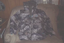 Womens XL Camo Jacket Extreme Cold Weather Scent Lok Mossy Oak Camo 3 n 1 Parka