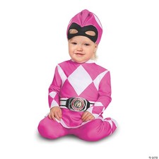 Disguise Pink Ranger Infant Child Costume, Pink, 12-18 Months 