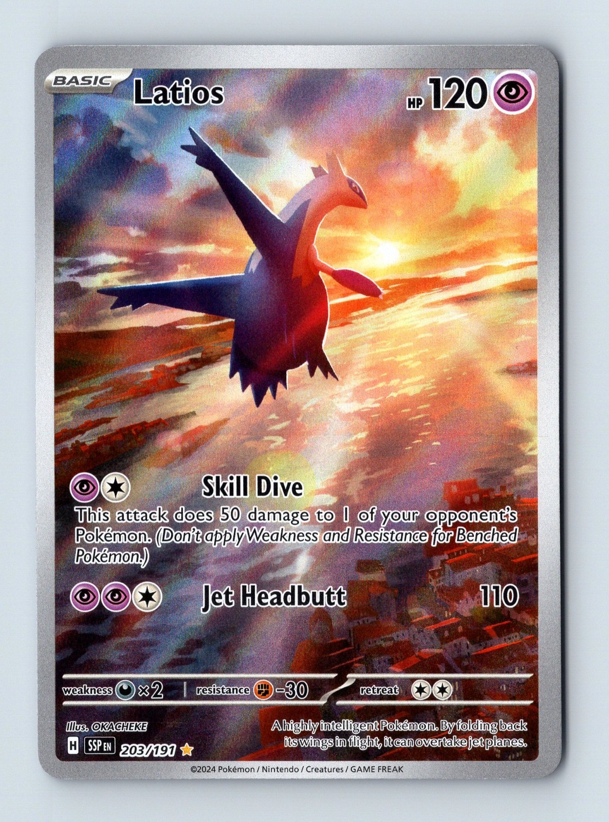 Pokémon TCG Pokémon Latios Latios Holo
