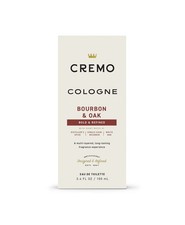 Cremo Bourbon and Oak Cologne Spray 3.4 Fl Oz Sophisticated Men's Fragrance