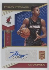 2019-20 Donruss Elite Pen Pals Blue 17/35 KZ Okpala #PP-KZO Auto p0i