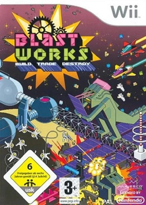 BLAST WORKS Nintendo Wii Video Game With Manual - QUICK POST 🚚📦