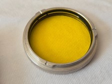 Filtre Jaune Rolleiflex Bay III 3 - 38mm - Pour 2.8 C D E F - Occasion état Neuf