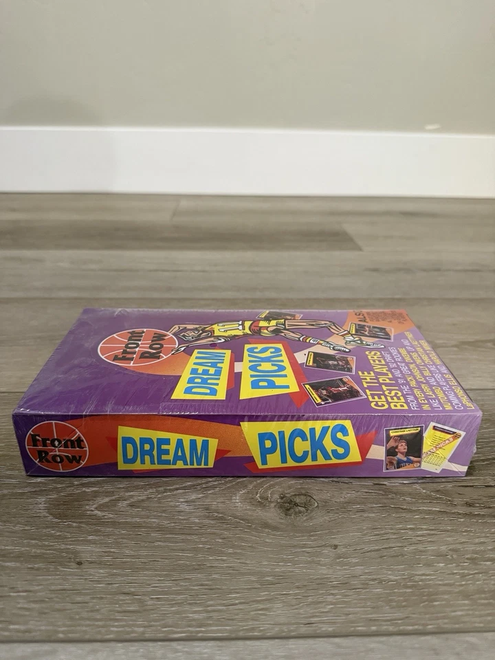 1991-1992 Basketball Front Row Dream Picks Factory Sealed - Image 3 of 4