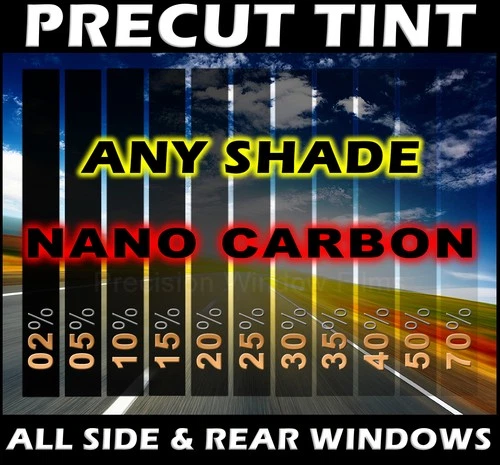 Nano Carbon Window Film Any Tint Shade PreCut All Sides & Rears for VOLKSWAGEN