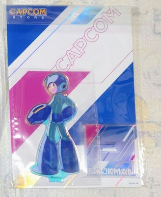 Rockman Hologramm Acryl Ständer Capcom Store Ikebukuro Chisato Mita