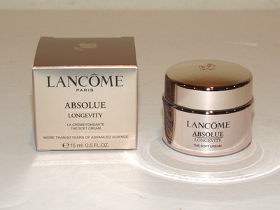 Lancome Absolue Soft Cream 0.5 Oz 15 mL Travel Size NIB With Grand Rose Extract
