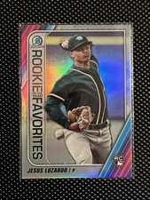 2020 Bowman - Rookie of the Year Favorites Chrome Jesus Luzardo #ROYF-JL (RC)