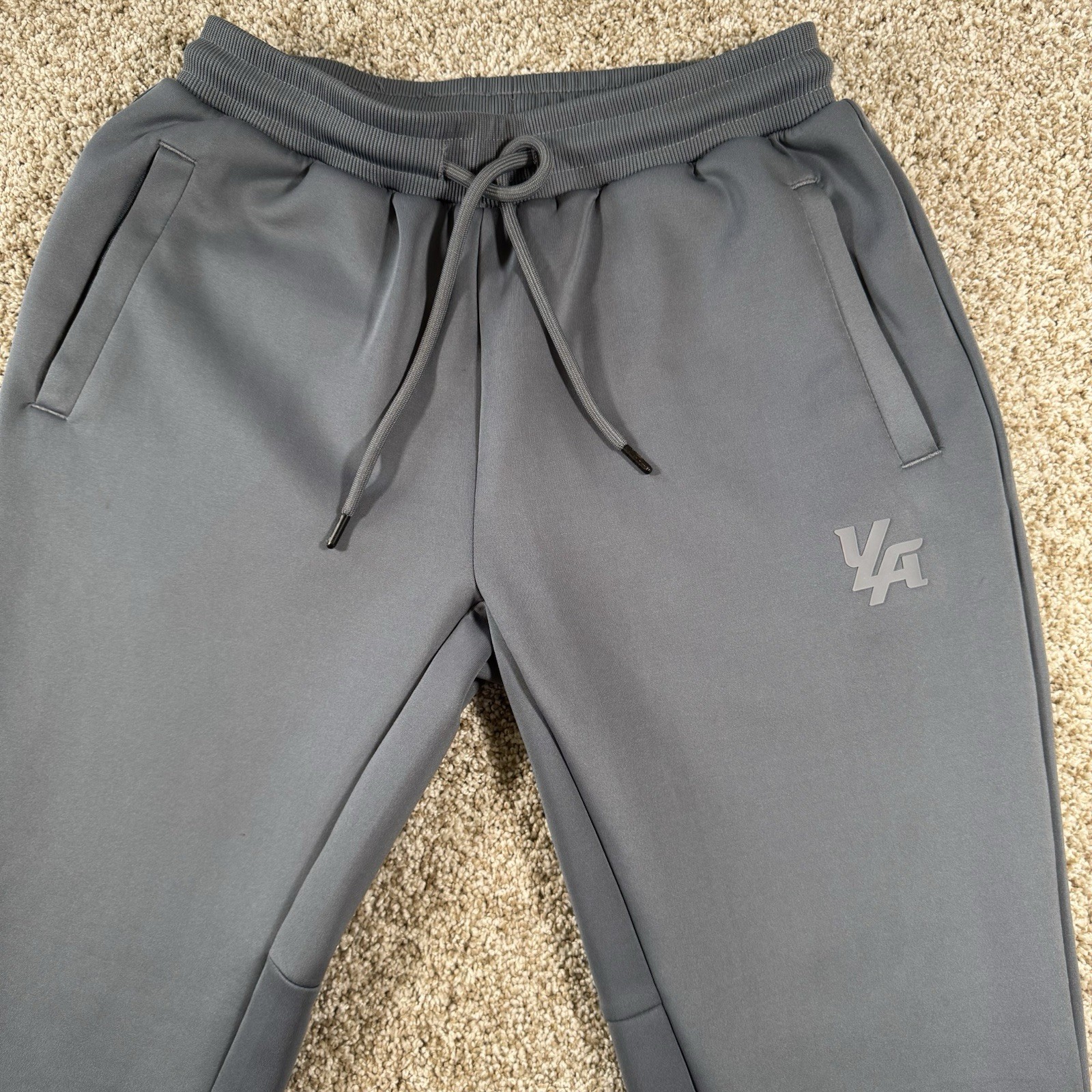 YoungLA Mens Performance Gray Drawstring Jogger A… - image 4