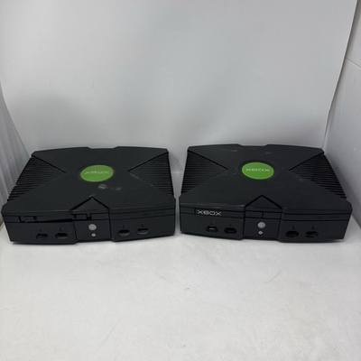 #ad #ad Lot of 2 Broken Original OG Microsoft Xbox Consoles Only For Parts or Repair $69.99