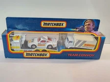 Matchbox Convoy TC-11 Team Convoy Pirelli Kenworth Porsche 959 Dodge / A26