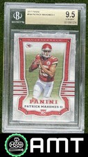 Patrick Mahomes II BGS 9.5 2017 Panini Kansas City Chiefs #104 RC 1274