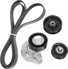 Drive Belt Tensioner and Idler Pulley Serpentine kit, for Mercedes-Benz... 