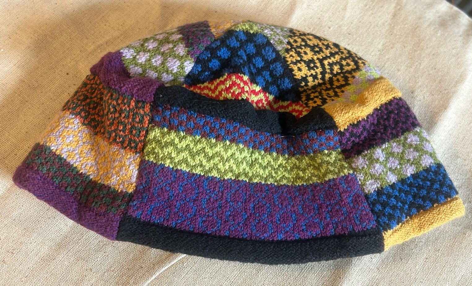 Solmate Socks One Size Beanie Patchwork 100% Recy… - image 6