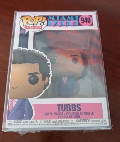Tubbs Miami Vice Pop Television Vaulted Funko Pop 940 New (C42)