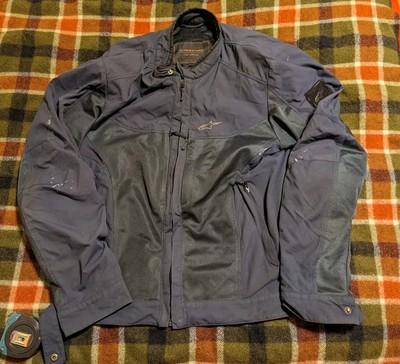 Alpinestars City Collection jacket womens 2XL Motorcycle Jacket Blue Lined