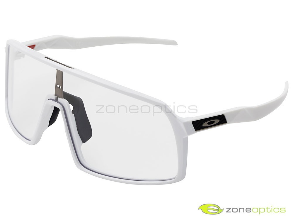 Oakley Sutro Sunglasses OO9406-5437 Polished White/Clear | eBay