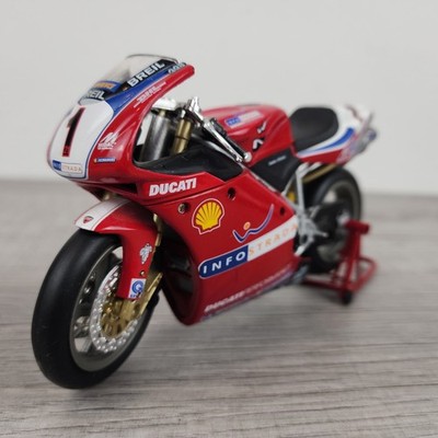 New Ray World Ducati 998 F02 Troy Bayliss #1 Infostrada Diecast 1