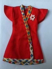 Vintage Sindy doll Wrap Over dress 1974