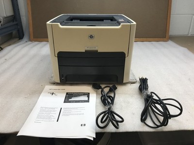 HP Laserjet 1320 Desktop Monochrome Printer 74K pg ct - Toner and USB Cable Inc