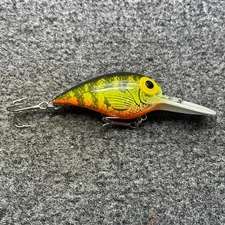 Pre-Rapala Storm Wiggle Wart Vintage Crankbait Lure - V60 Naturistic Perch