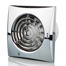 Blauberg Calm White 100mm Zone 1 Bathroom Extractor Fan Humidity Sensor Timer
