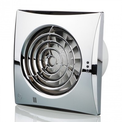 Blauberg Calm White 100mm Zone 1 Bad Dunstabzugshaube Luftfeuchtigkeitssensor Timer
