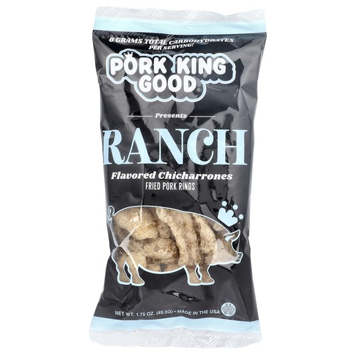 Flavored Chicharrones, Ranch, 1.75 oz (49.5 g)