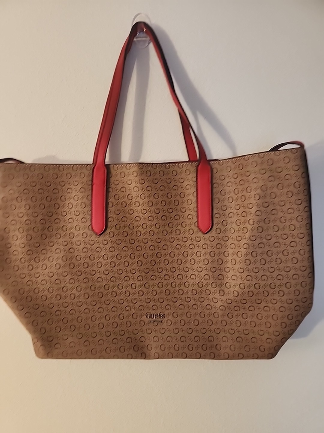 Dark Brown Guess Purse/Handbag. - image 12