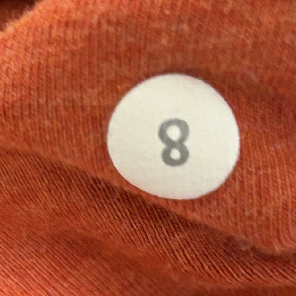 Lululemon All Good 套头连帽橙色女式 8 码 — 第 4/4 张图片