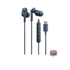 NEW Audio-Technica ATH-CKS330NC BL Wired Earphones Type-C Noise Cancelling 1.2m